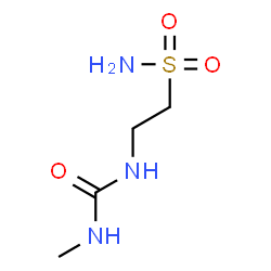 ChemSpider 2D Image | 2-[(Methylcarbamoyl)amino]ethanesulfonamide | C4H11N3O3S
