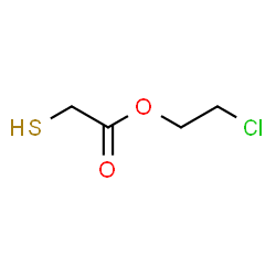 ChemSpider 2D Image | 2-Chloroethyl sulfanylacetate | C4H7ClO2S