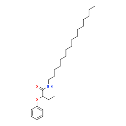 ChemSpider 2D Image | N-Hexadecyl-2-phenoxybutanamide | C26H45NO2