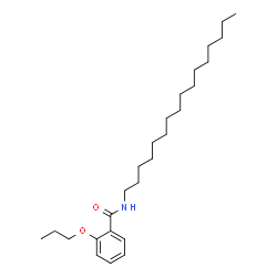 ChemSpider 2D Image | N-Hexadecyl-2-propoxybenzamide | C26H45NO2