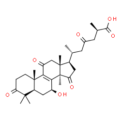 ChemSpider 2D Image | Ganoderic acid C | C30H42O7