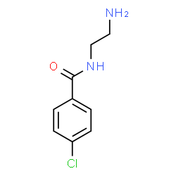 ChemSpider 2D Image | N-(2-Aminoethyl)-4-chlorobenzamide | C9H11ClN2O