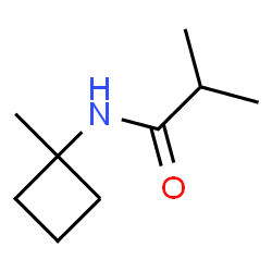 ChemSpider 2D Image | 2-Methyl-N-(1-methylcyclobutyl)propanamide | C9H17NO