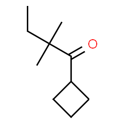 ChemSpider 2D Image | 1-Cyclobutyl-2,2-dimethyl-1-butanone | C10H18O