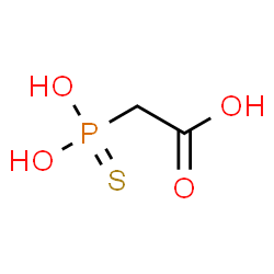 ChemSpider 2D Image | Thiophosphonoacetic acid | C2H5O4PS