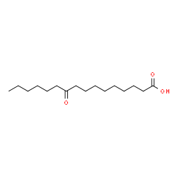 ChemSpider 2D Image | 10-Oxohexadecanoic acid | C16H30O3