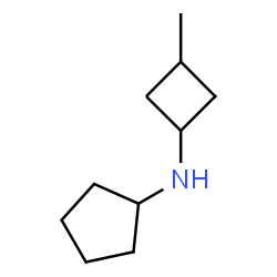 ChemSpider 2D Image | N-(3-Methylcyclobutyl)cyclopentanamine | C10H19N