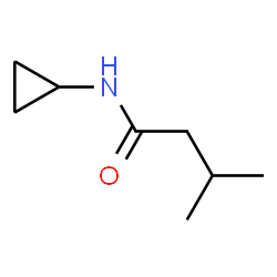 ChemSpider 2D Image | N-Cyclopropyl-3-methylbutanamide | C8H15NO