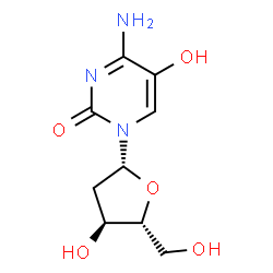 ChemSpider 2D Image | 2'-Deoxy-5-hydroxycytidine | C9H13N3O5