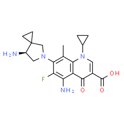 ChemSpider 2D Image | Olamufloxacin | C20H23FN4O3
