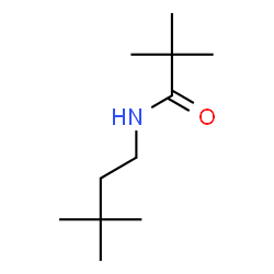 ChemSpider 2D Image | N-(3,3-Dimethylbutyl)-2,2-dimethylpropanamide | C11H23NO