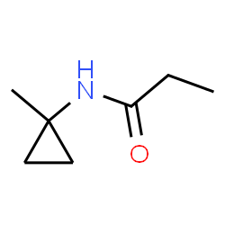 ChemSpider 2D Image | N-(1-Methylcyclopropyl)propanamide | C7H13NO