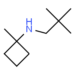 ChemSpider 2D Image | N-(2,2-Dimethylpropyl)-1-methylcyclobutanamine | C10H21N