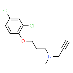 ChemSpider 2D Image | Clorgiline | C13H15Cl2NO