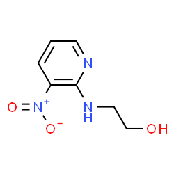 ChemSpider 2D Image | 2-(3-nitropyridin-2-ylamino)ethanol | C7H9N3O3