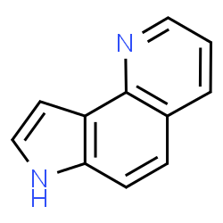 ChemSpider 2D Image | 7H-Pyrrolo[2,3-h]quinoline | C11H8N2