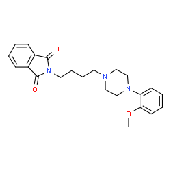 ChemSpider 2D Image | NAN-190 | C23H27N3O3