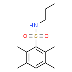 ChemSpider 2D Image | 2,3,5,6-Tetramethyl-N-propylbenzenesulfonamide | C13H21NO2S