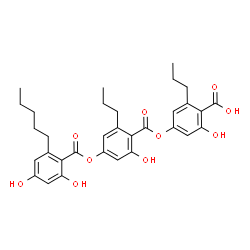 ChemSpider 2D Image | Cytonic acid A | C32H36O10