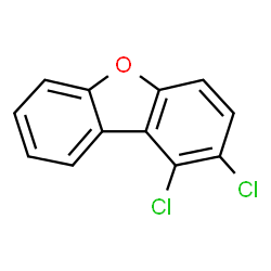 ChemSpider 2D Image | Dibenzofuran, dichloro- | C12H6Cl2O