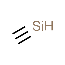 ChemSpider 2D Image | Methylidynesilane | CH2Si