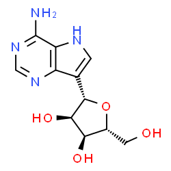 ChemSpider 2D Image | 9-Deazaadenosine | C11H14N4O4