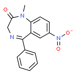 ChemSpider 2D Image | nimetazepam | C16H13N3O3