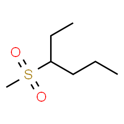 ChemSpider 2D Image | 3-(Methylsulfonyl)hexane | C7H16O2S