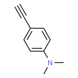 ChemSpider 2D Image | 1-Ethynyl-4-dimethylaniline | C10H11N
