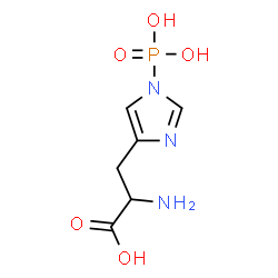 ChemSpider 2D Image | phosphohistidine | C6H10N3O5P