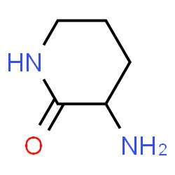 ChemSpider 2D Image | 3-Amino-2-piperidinone | C5H10N2O