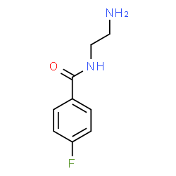ChemSpider 2D Image | N-(2-Aminoethyl)-4-fluorobenzamide | C9H11FN2O