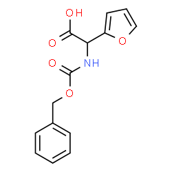 ChemSpider 2D Image | Cbz-2-amino-2-furanacetic acid | C14H13NO5