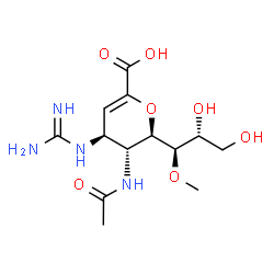 ChemSpider 2D Image | Laninamivir | C13H22N4O7