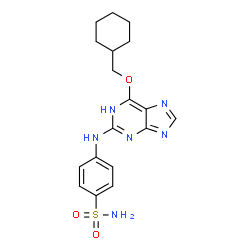 ChemSpider 2D Image | NU 6102 | C18H22N6O3S