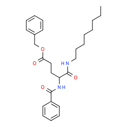 ChemSpider 2D Image | Benzyl N~2~-benzoyl-N-octyl-alpha-glutaminate | C27H36N2O4