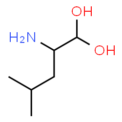 ChemSpider 2D Image | 2-Amino-4-methyl-1,1-pentanediol | C6H15NO2