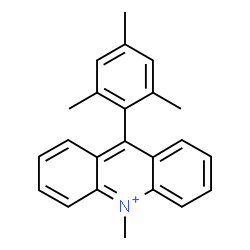 ChemSpider 2D Image | 9-Mesityl-10-methylacridinium | C23H22N