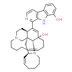ChemSpider 2D Image | 8-hydroxymanzamine A | C36H44N4O2