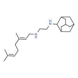 ChemSpider 2D Image | SQ109 | C22H38N2