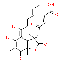 ChemSpider 2D Image | Sorbicillactone A | C21H23NO8