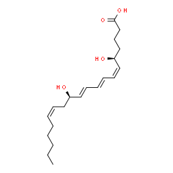ChemSpider 2D Image | Leukotriene B4 | C20H32O4