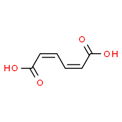 ChemSpider 2D Image | cis,cis-muconic acid | C6H6O4