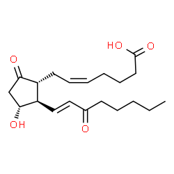 ChemSpider 2D Image | 15-Keto-PGE2 | C20H30O5