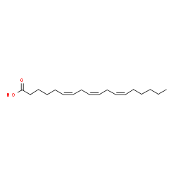 ChemSpider 2D Image | Gamma-Linolenic acid | C18H30O2