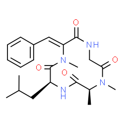 ChemSpider 2D Image | Tentoxin | C22H30N4O4