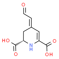 ChemSpider 2D Image | betalamic acid | C9H9NO5