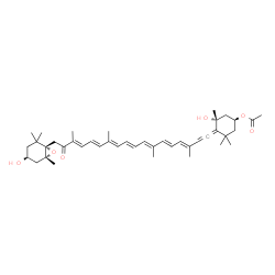 ChemSpider 2D Image | Fucoxanthin | C42H58O6
