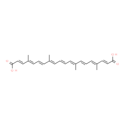 ChemSpider 2D Image | beta-Norbixin | C24H28O4