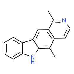 ChemSpider 2D Image | Olivacine | C17H14N2